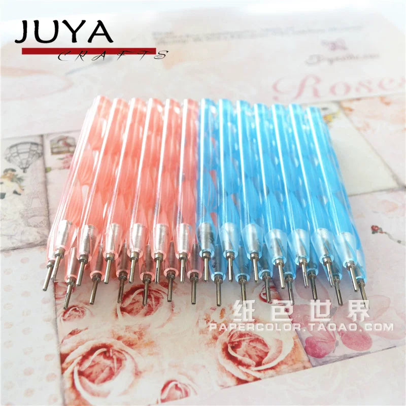 JUYA Quilling Slotted Pen with Acrylic Handle for Paper Craft