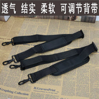 Universal Instrument Case Shoulder Strap with Metal Hooks for Guitar Violin Saxophone