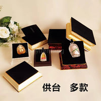 Thai Amulet Display Stand Velvet Platform Holder for Buddha Pendants