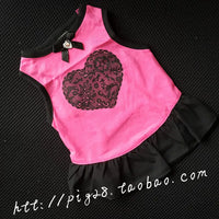 Cotton Teddy Dog Dress for Small to Medium Breeds - Summer Thin Pet Apparel