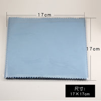 Large Silver Polishing Cloths for Jewelry Cleaning and Maintenance - 10 Pack