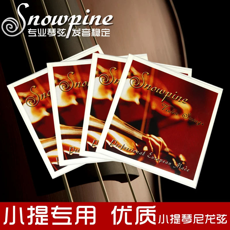 Slopany Violin Strings Set, Nylon Core Synthetic Performance Strings