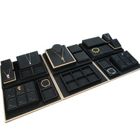 Jewelry Display Stand Set for Necklaces, Bracelets, and Jade
