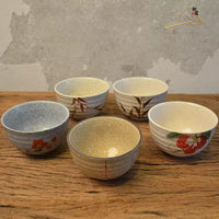 Japanese Ceramic Matcha Bowl for Tea Ceremony and Dessert