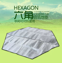 Automatic Hexagonal Mongolian Yurt Tent for 3-5 Person Outdoor Camping and Indoor Play