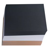 A3 A4 A5 Cardstock Paper for Inkjet Printing and Hand Drawing - White, Black, and Kraft Options