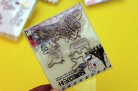 Cute Animal Shaped Paper Clips, 12-Pack Novelty Bookmarks for Stationery Gifts