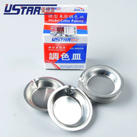 Ustar Paint Mixing Tools for Gundam and Military Models - Palettes, Dishes, and Droppers