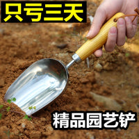 Stainless Steel Hand Shovel for Gardening and Potting