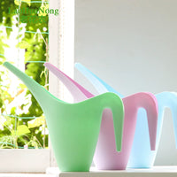 1.8L Long Spout Plastic Watering Can for Indoor & Outdoor Plants