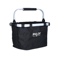 Waterproof Foldable Canvas Bicycle Basket for Front Handlebar - Mountain, Electric, and Folding Bikes