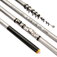 Telescopic Carbon Fiber Fishing Rod for Rock Fishing, Hand & Sea Dual-Use, Ultra-Hard, Long Section