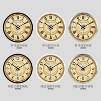Aishida Nordic Silent Quartz Wall Clock for Living Room Decor