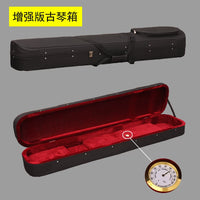 Guqin Hardshell Case with Backpack Straps, Waterproof and Impact-Resistant for Beginners and Air Travel