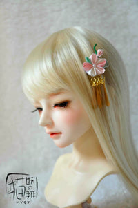 BJD Doll Kimono Hair Clip Accessory - Cat Demon Style