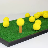 42mm EVA Foam Golf Practice Balls, Soft Indoor Training Sponge Balls, Klein Blue and Assorted Colors