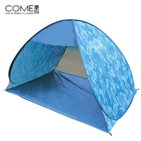 Automatic Pop-Up Beach Tent UV Protection Sun Shelter for 2-4 Person Outdoor Camping Fishing
