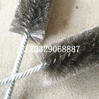 Twisted Wire Tube Brush for Pipe Cleaning and Polishing