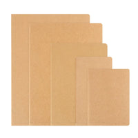Kraft Paper Cover Thread-Bound Notebook Set for Office and School