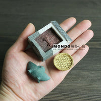 Miniature Resin Farmhouse Decor for Micro Landscape & Succulent Planters