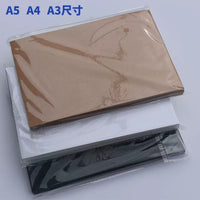 A3 A4 A5 Cardstock Paper for Inkjet Printing and Hand Drawing - White, Black, and Kraft Options