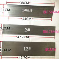 Stainless Steel Putty Scraper Tool for Automotive and Craft Applications