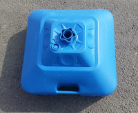 Portable 30L Water-Filled Umbrella Base for Beach, Patio, and Advertising Umbrellas