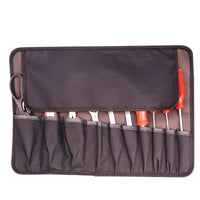 E-Net Heavy-Duty 600D Oxford Canvas Roll-Up Tool Bag for Repair and Maintenance