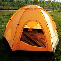 Automatic Hexagonal Mongolian Yurt Tent for 3-5 Person Outdoor Camping and Indoor Play