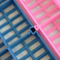 Pet Cage Mat Grid Plastic Cooling Pad for Dogs and Cats, Chew-Resistant