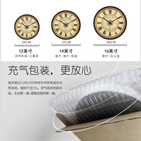 Aishida Nordic Silent Quartz Wall Clock for Living Room Decor