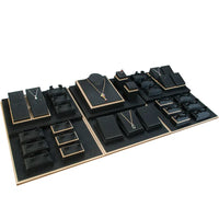 Jewelry Display Stand Set for Necklaces, Bracelets, and Jade