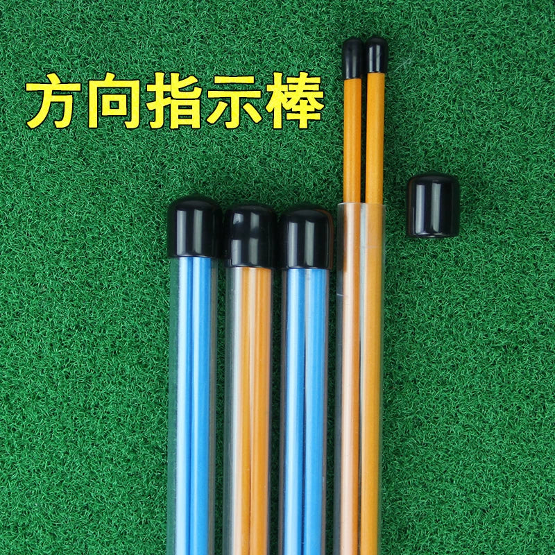 Golf Alignment Stick Set for Swing Practice and Direction Correction, 1.2m, 2-Pack