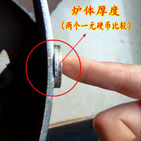 Outdoor Wood Burning Stove Portable Camping Heater Cooking Fire Pit