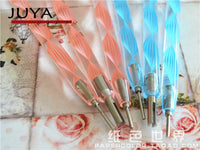 JUYA Quilling Slotted Pen with Acrylic Handle for Paper Craft