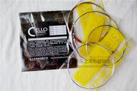 LeZhiYang Cello Strings Set - A, D, G, C - Imported Steel Core, German Silver Alloy Wound