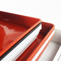 Square Resin Plant Pot Saucer Drip Tray for Indoor Outdoor Gardening