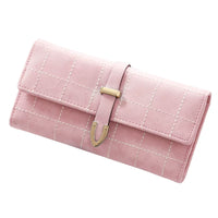 Fashion Long Wallet for Women, Korean Style Large Capacity Clutch Purse