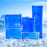 Reusable Low-Temperature Ice Pack for Cold Storage, Food Preservation, Tattoo Aftercare, and Physical Cooling