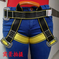 Outdoor Climbing Safety Harness Fire Escape Half-Body Rappelling Seat Belt