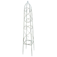 European Style Wrought Iron Plant Climbing Trellis for Outdoor Garden Patio Clematis Support