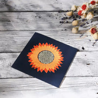 Sunflower 3D Pop-Up Greeting Card for Teachers, Thank You, Birthday, New Year Gift