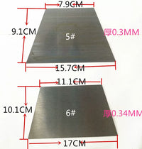 Stainless Steel Putty Scraper Tool for Automotive and Craft Applications