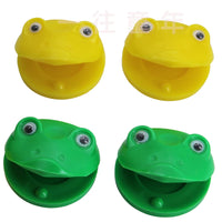 Kids Frog Clapper Percussion Instrument for Early Education and Performance