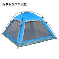Automatic Pop-Up 3-4 Person Camping Tent with UV Protection and Mosquito Net
