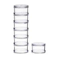 Portable Weekly Pill Organizer, Mini 7-Day Sealed Medicine Dispenser for Travel