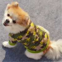 Pet Dog Fleece Winter Coat Warm Apparel for Small to Medium Dogs