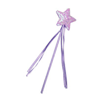 Kids' Heart Star Butterfly Fairy Wand with Wings for Girls' Performances
