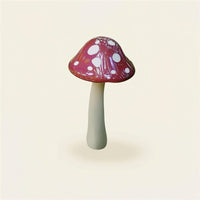 5 Pieces Toadstool Garden Stakes Printed Garden Stake Lightweight for Homeowners