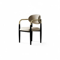 Modern Minimalist design Curved rear Dining Chair Italian-inspired by home decor design Furniture Comfortable Soft Padding adaptable for residents, Interior Designers, Adults, Reception Area, Living Room, Bedroom, Kitchen